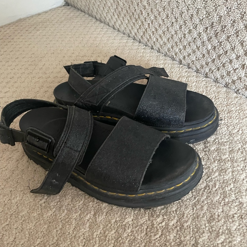 Dr. Martin sparkly sandals